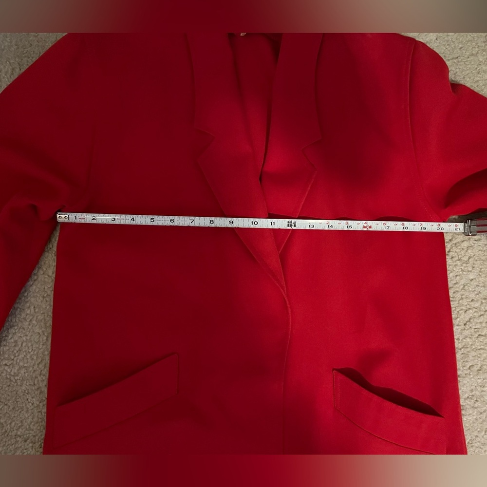 Red Jacket/Topper - Picture 5 of 5